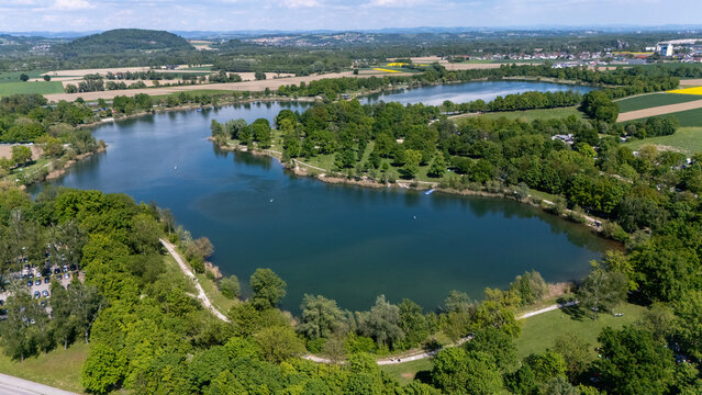 Luftaufnahme Pichlinger See