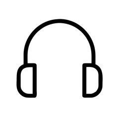 headphones isolated on white