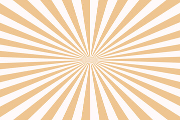 Burlywood color and Snow color burst retro starburst background.