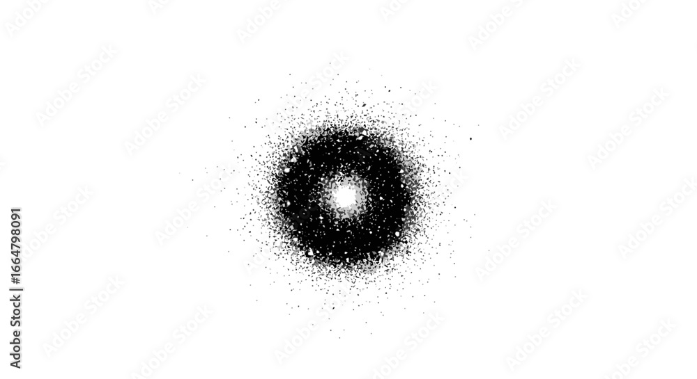 Poster highresolution transparent png of an isolated speckled ring perfect for website design print and dig