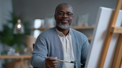 Diverse Community Art Class with Inclusivity and Creativity