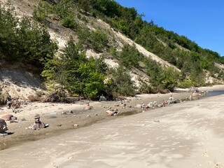 Bilder vom Strand bei Bansin auf der Ostseeinsel Usedom