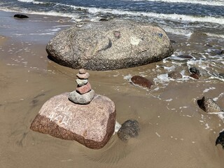 Bilder vom Strand bei Bansin auf der Ostseeinsel Usedom