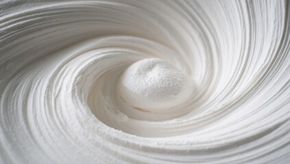 Detailed close-up view of a swirling, textured surface.