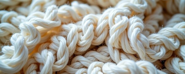 Soft white fluffy wool fabric texture background. Luxurious, cozy, and warm textile surface, wool, white background