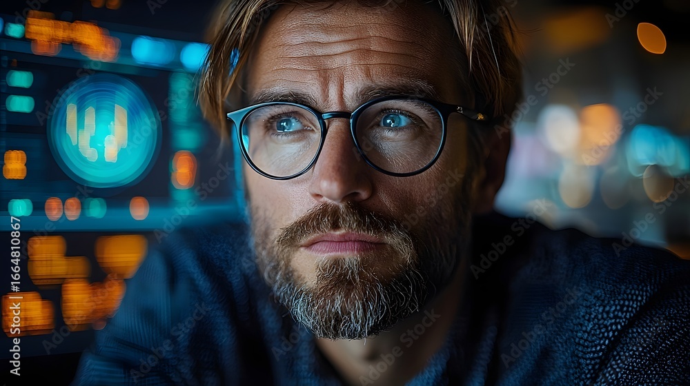 Aufkleber financial fraud expert using advanced analytics to detect unusual spending patterns