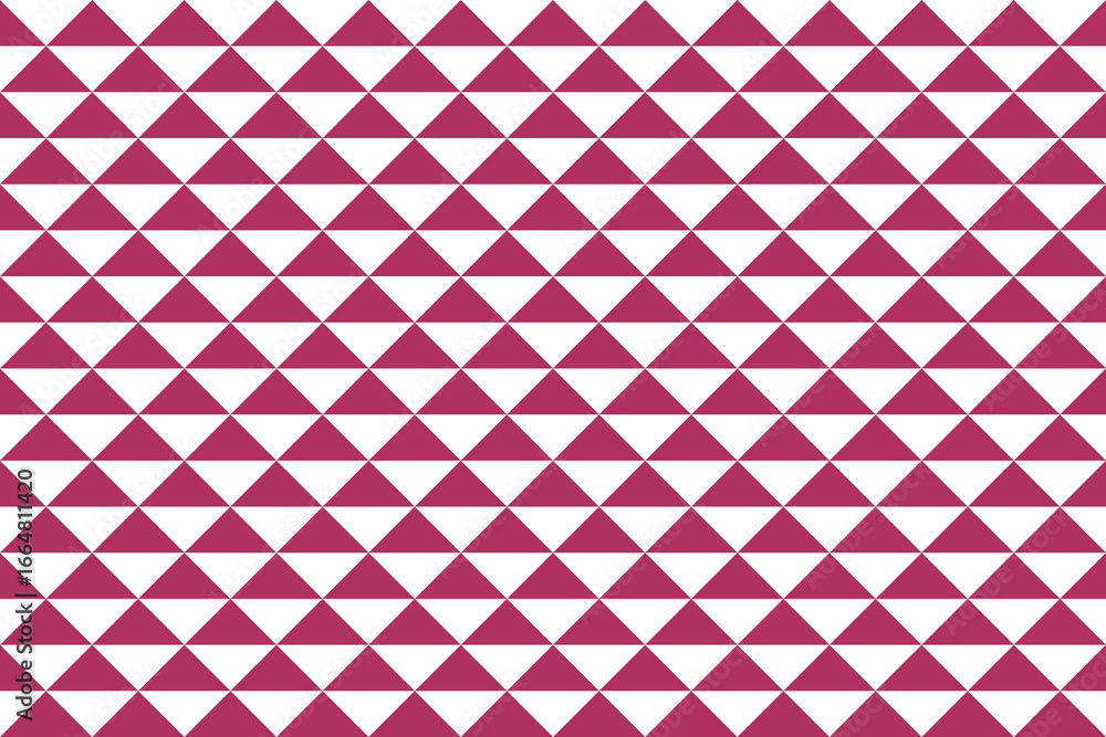 Aufkleber maroon color triangle geometric pattern for background