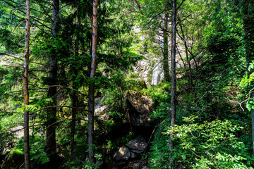 Hiking to the Barbianer Waterfalls in South Tyrol 