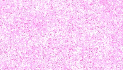 A delicate, light pink and white pattern of scattered, speckled circles creates a cheerful and airy backdrop.