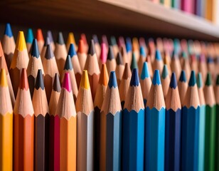 Close-up of colorful pencils (1)