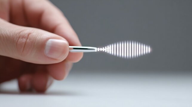 Innovative genetic research: close up of hands scanning dna barcode on crispr sample for biomedical advancement - Powered by Adobe