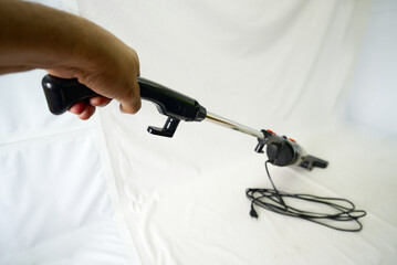 Vacuum cleaner assembled and disassembled