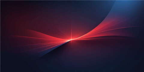 Abstract red vector background with flowing lines and artistic design