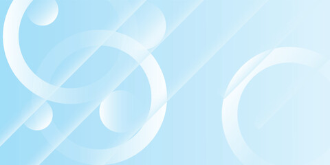 modern abstract background blue and white circle line memphis vector eps 10