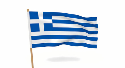 Obraz premium flag of greece