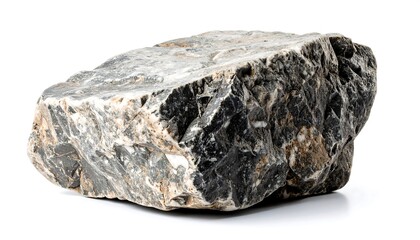 mineral stone isolated on white background