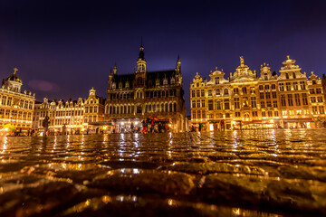Fototapeta premium The Grand Palace, Brussels, Belgium