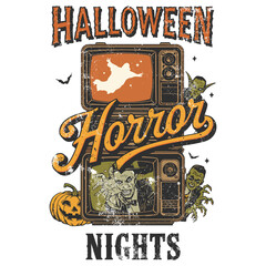 Retro Halloween Design