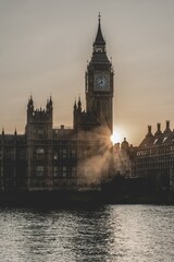 Fototapeta premium The Great Clock of Westminster. Big Ben, London, England