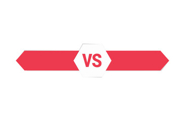 Versus (VS) Logo Vector Illustration