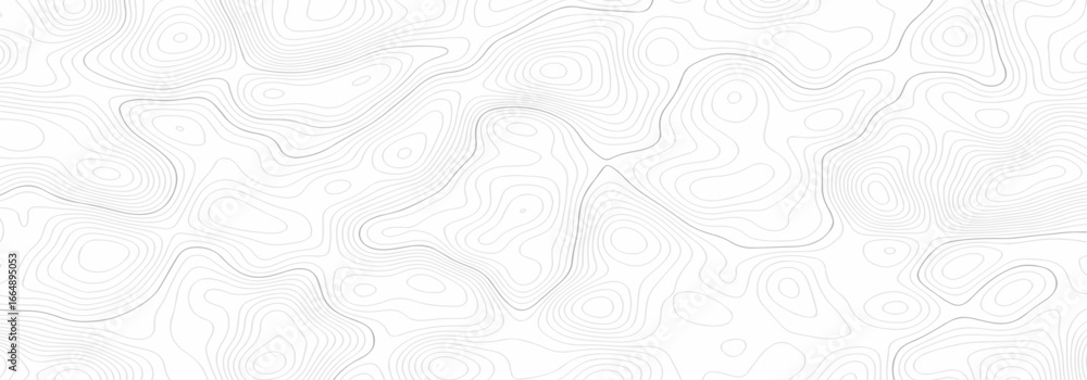 Poster abstract design with seamless pattern with lines topographic map. geographic mountain relief. retro 