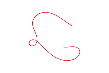 thread silhouette icon vector illustration. Tailor and sewing, fashion sign template vector illustration.