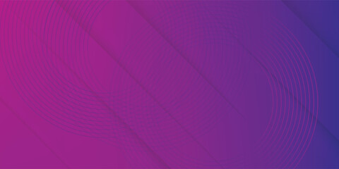 abstract elegant modern design purple and blue color background. circle line and halftone shape vector illustrations EPS10. modern art