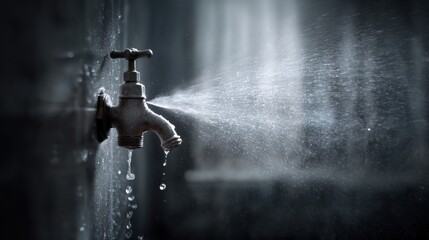 Leaking faucet