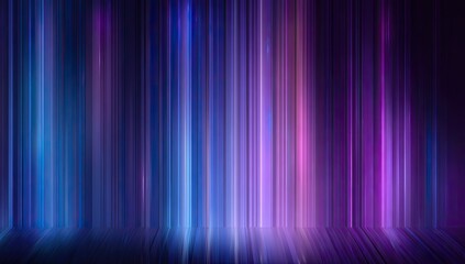 Abstract vibrant vertical lines on a dark background