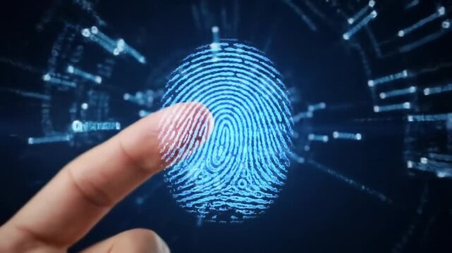 finger print with fingerprint