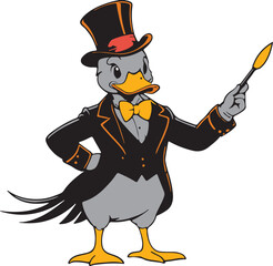 wizard with a magic wand