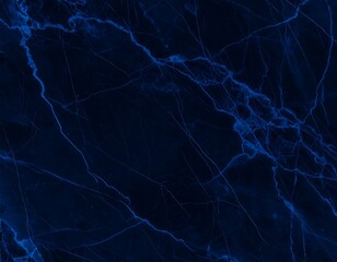 Dark Blue Marble Texture Background.
