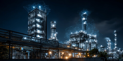 Robotics and automation in manufacturing enhancing productivity in industry 4.0 environments at night in urban locations