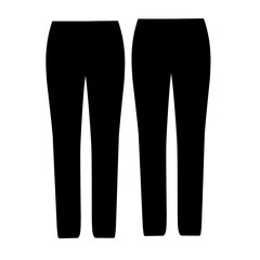black trousers vector