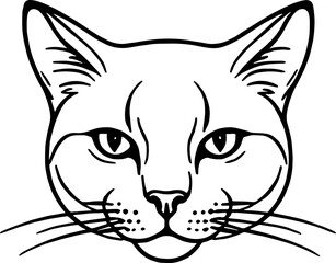Creative Cat Graphic Element for Innovative Brand Identity