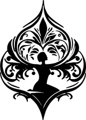 Minimalist Female Face Icon for Beauty and Fashion Branding