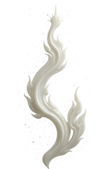 3D Milk Splash, Isolated on Transparent Background (9:16)