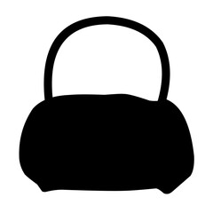 handbag vector silhouette