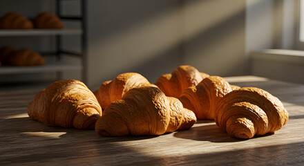 walnuts on a wooden table Delicious baked goods 