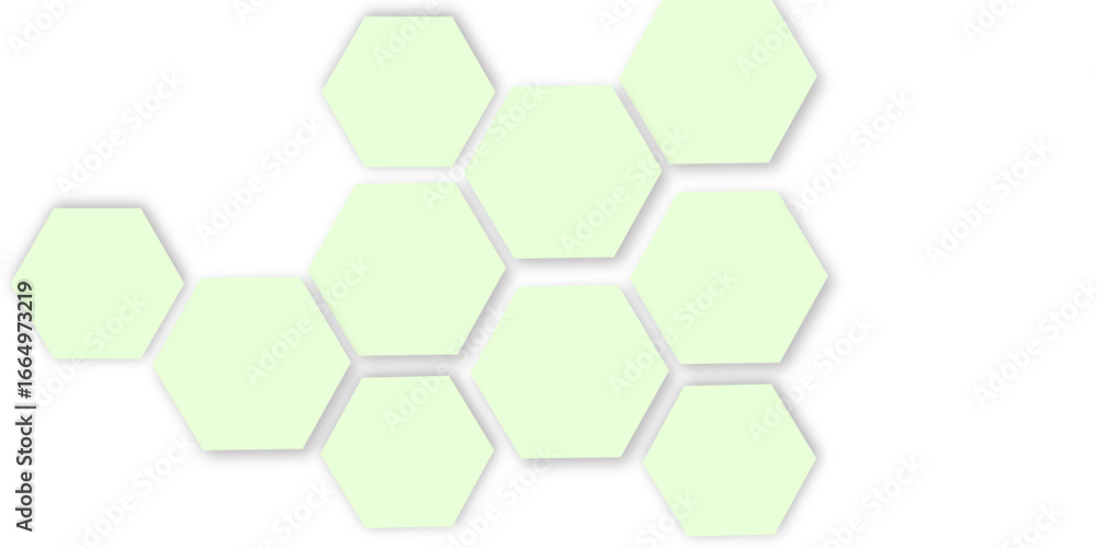 Poster abstract color technology hexagon texture background. futuristic 3d technology hexagon background. u