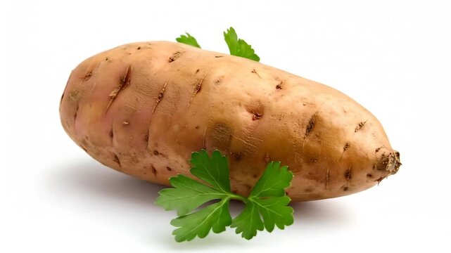 Sweet potato with parsley