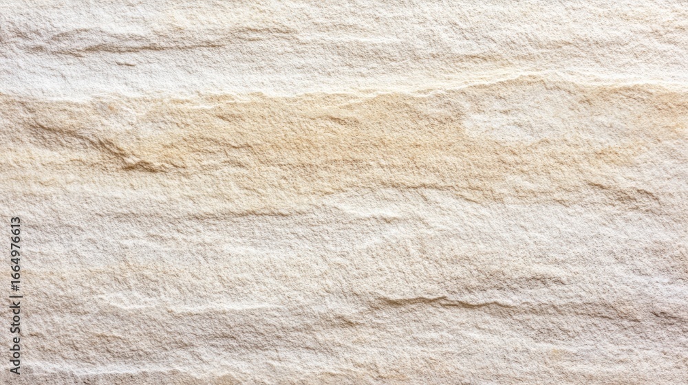 Aufkleber a close-up view of textured, light-colored stone with subtle natural patterns and lines, showcasing 