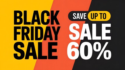 Black friday sale save up to 60 percent