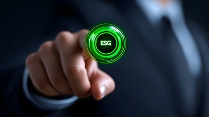 Pressing the ESG button for corporate sustainability