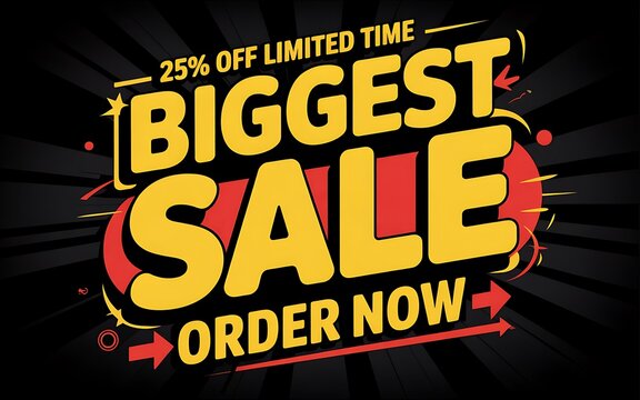 Biggest sale limited time offer order now