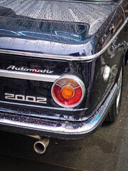 classic car headlight