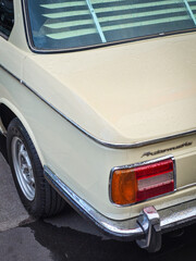 vintage car headlight