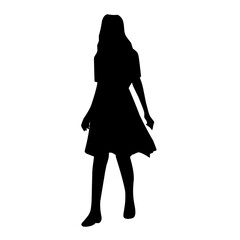 Woman Vector Silhouette