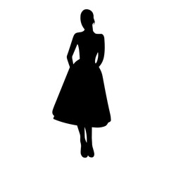 Woman Vector Silhouette