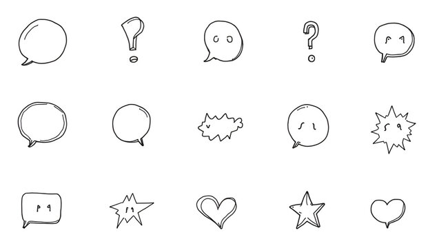 Vector icon set for business, internet, music, and people concepts